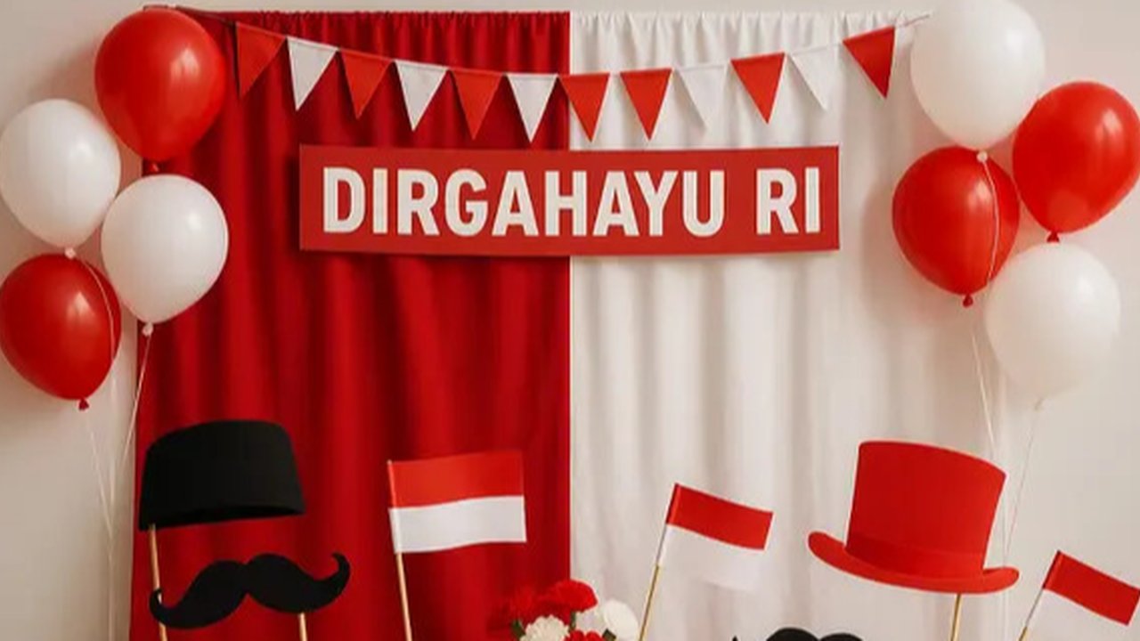 10 Ide Dekorasi 17 Agustus, Meriahkan Hari Kemerdekaan dengan Nuansa Merah Putih (sumber:AI)