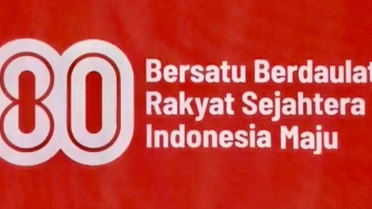Logo HUT ke-80 RI Resmi Diluncurkan Prabowo, Ini Bentuk, Wujud dan Maknanya
