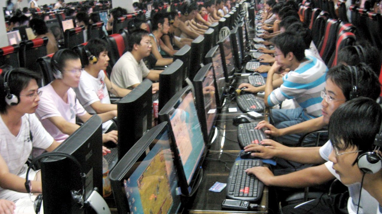 kafe internet di china