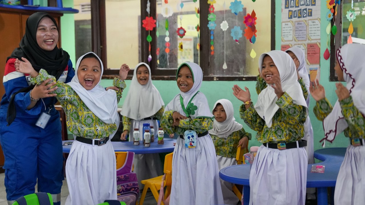 Pertamina dukung masa depan anak di momentum Hari Anak Nasional 2025.