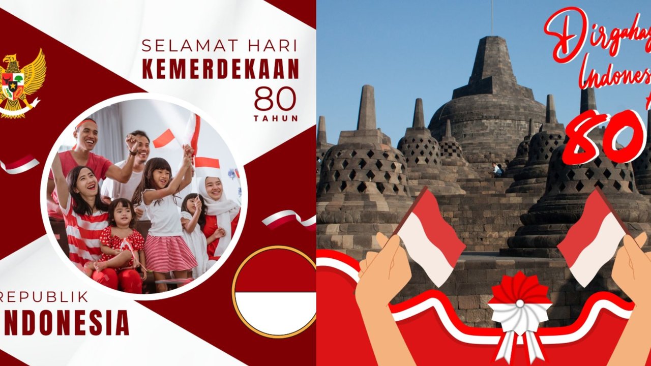 Link Download Twibbon 17 Agustus 2025, Sambut HUT RI ke- 80