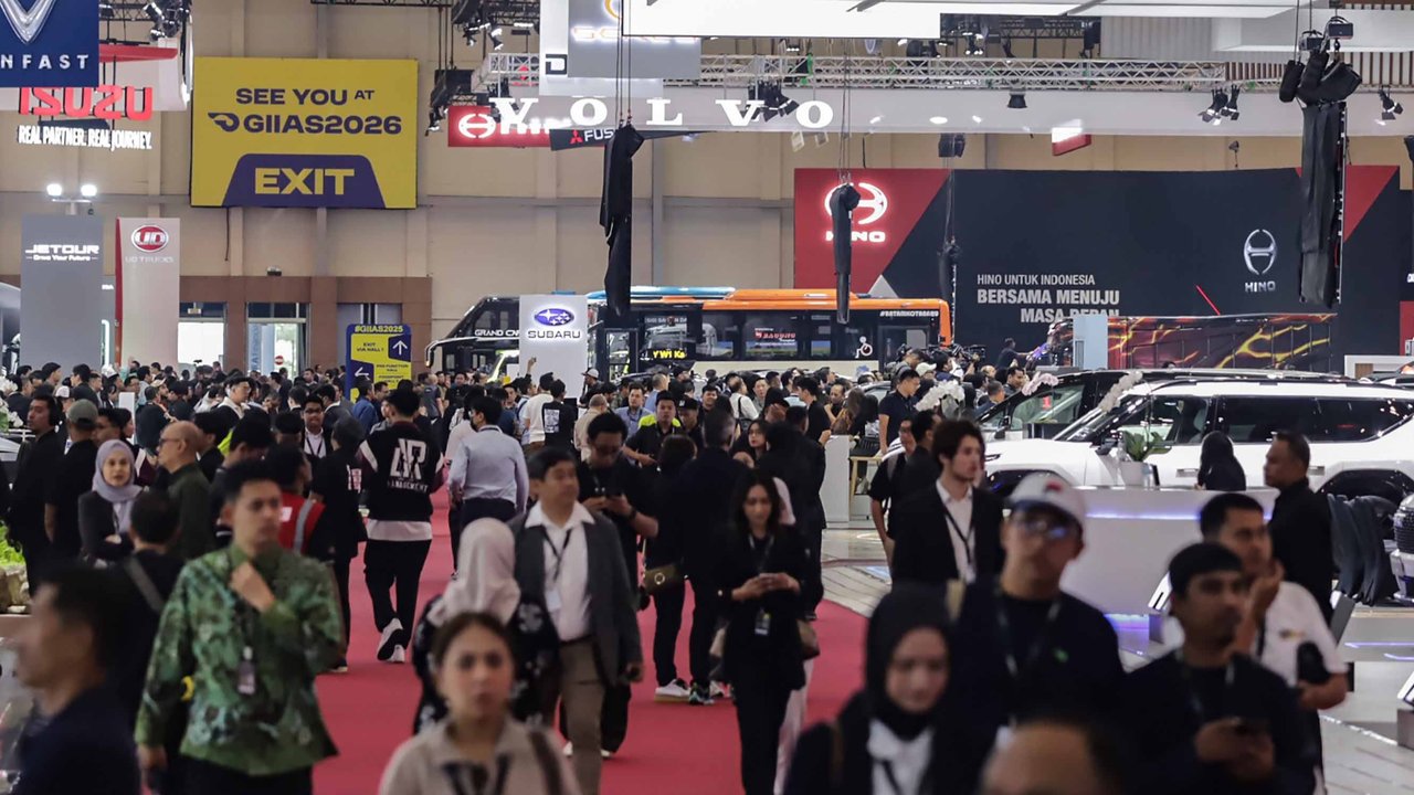 GIIAS 2025 diharapkan bisa menjadi energi tambahan bagi emiten sektor otomotif dalam mendongkrak pertumbuhan kinerja pada tahun ini. (merdeka.com/Arie Basuki)