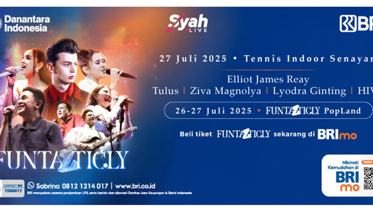 Tiket konser Funtaztic.ly by BRI.