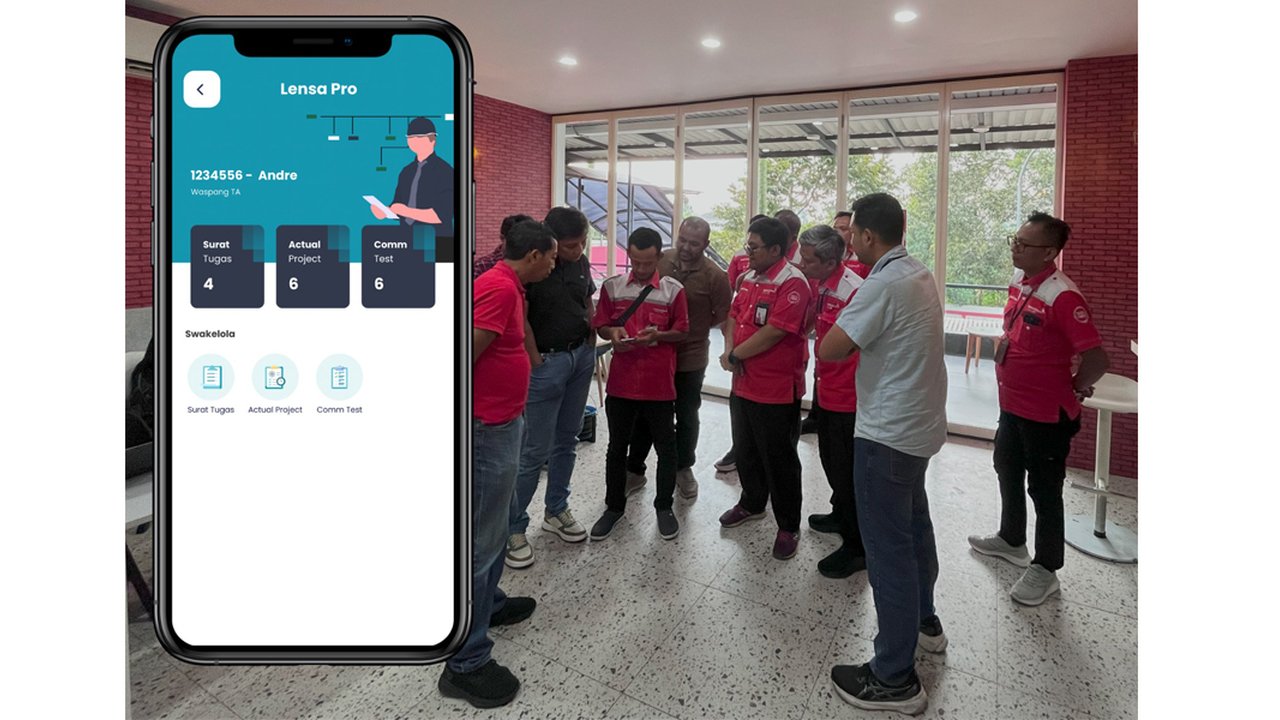 Telkom Akses merilis aplikasi LENSA-PRO