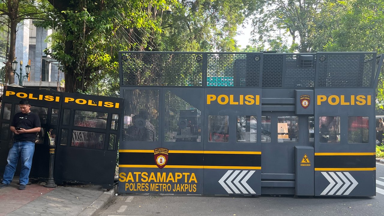 Pengadilan Tipikor Jakarta Pusat Dijaga Ketat Polisi Jelang Vonis Hasto