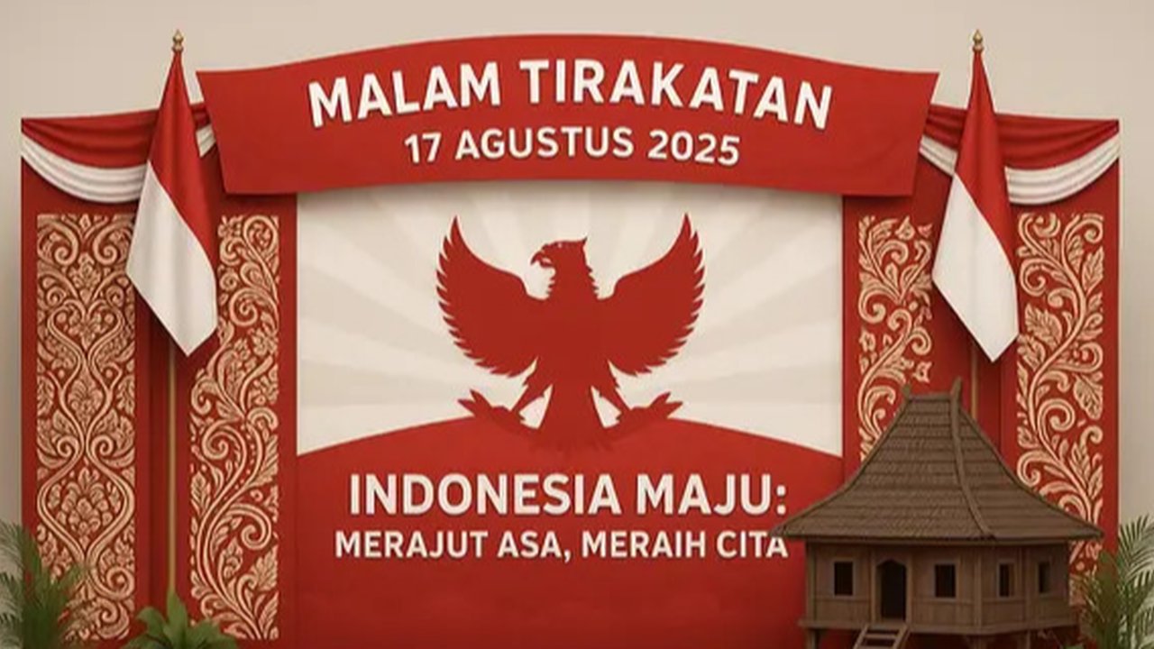 Ide Dekorasi Panggung untuk Malam Tirakatan (created by AI)