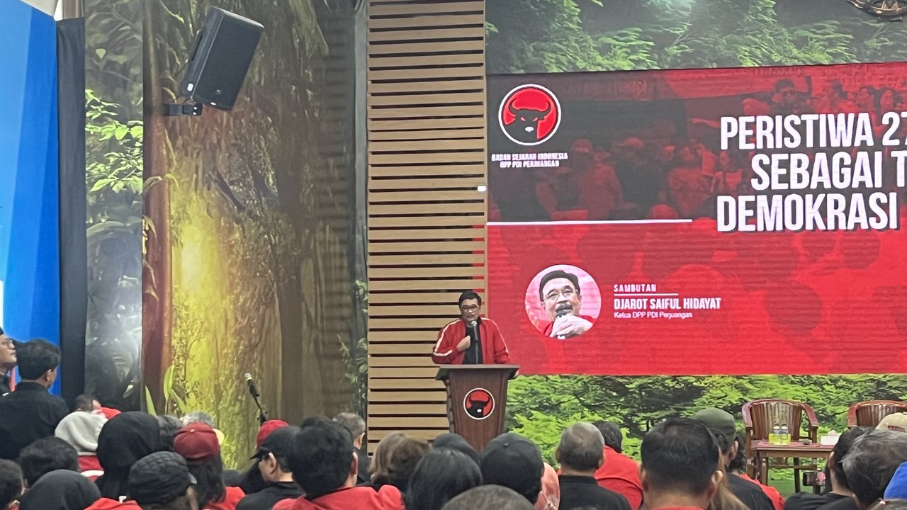 Ketua DPP PDI Perjuangan (PDIP), Djarot Saiful Hidayat