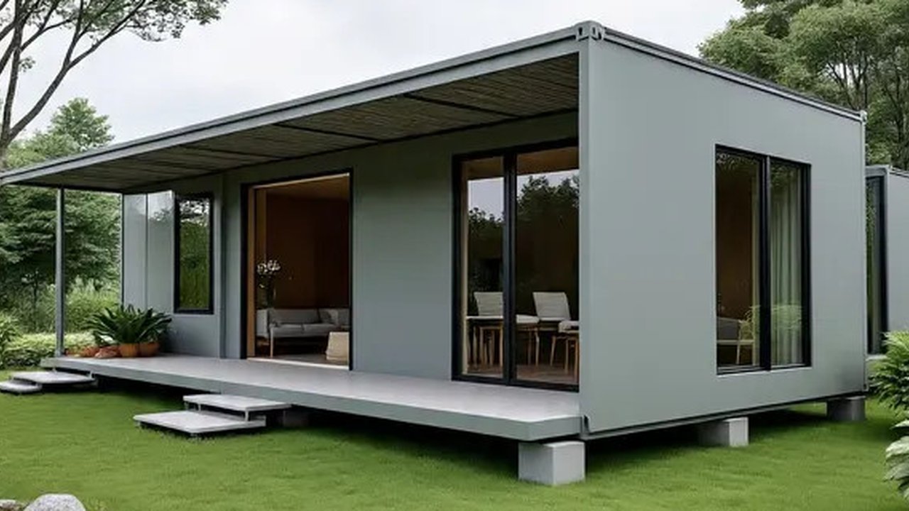 Desain Rumah Villa Sederhana (AI)
