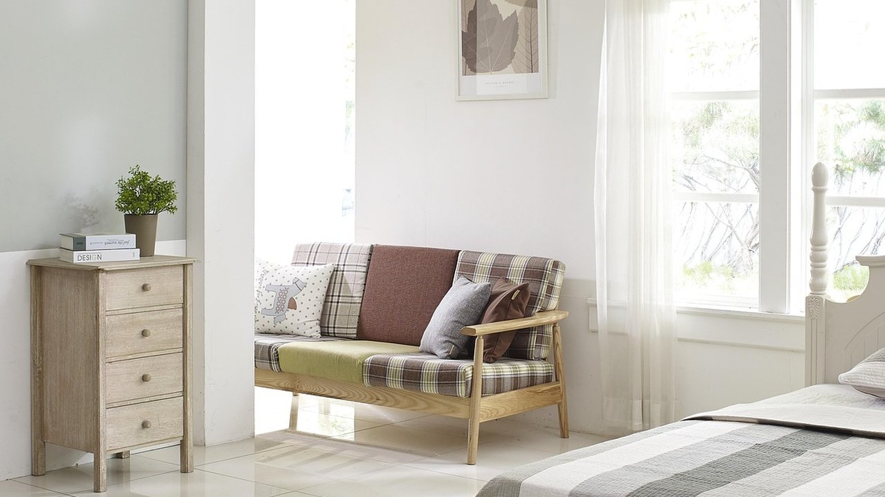 Ilustrasi kamar yang dekat dengan ruang tengah