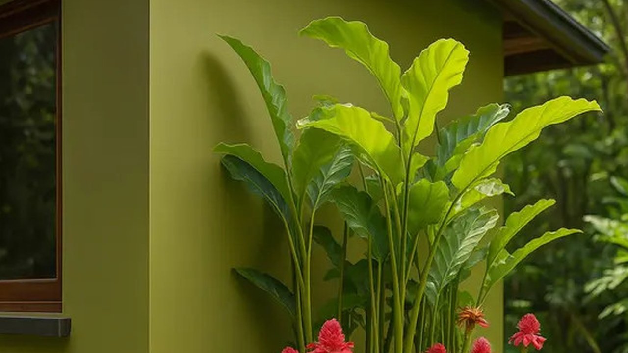 Kombinasi Warna Cat dan Tanaman agar Rumah Bebas Ular (Foto: ChatGPT)