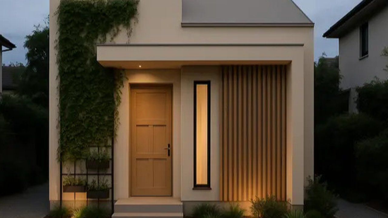 Desain Teras Rumah 5x7 Meter untuk Lahan Terbatas (created by AI)