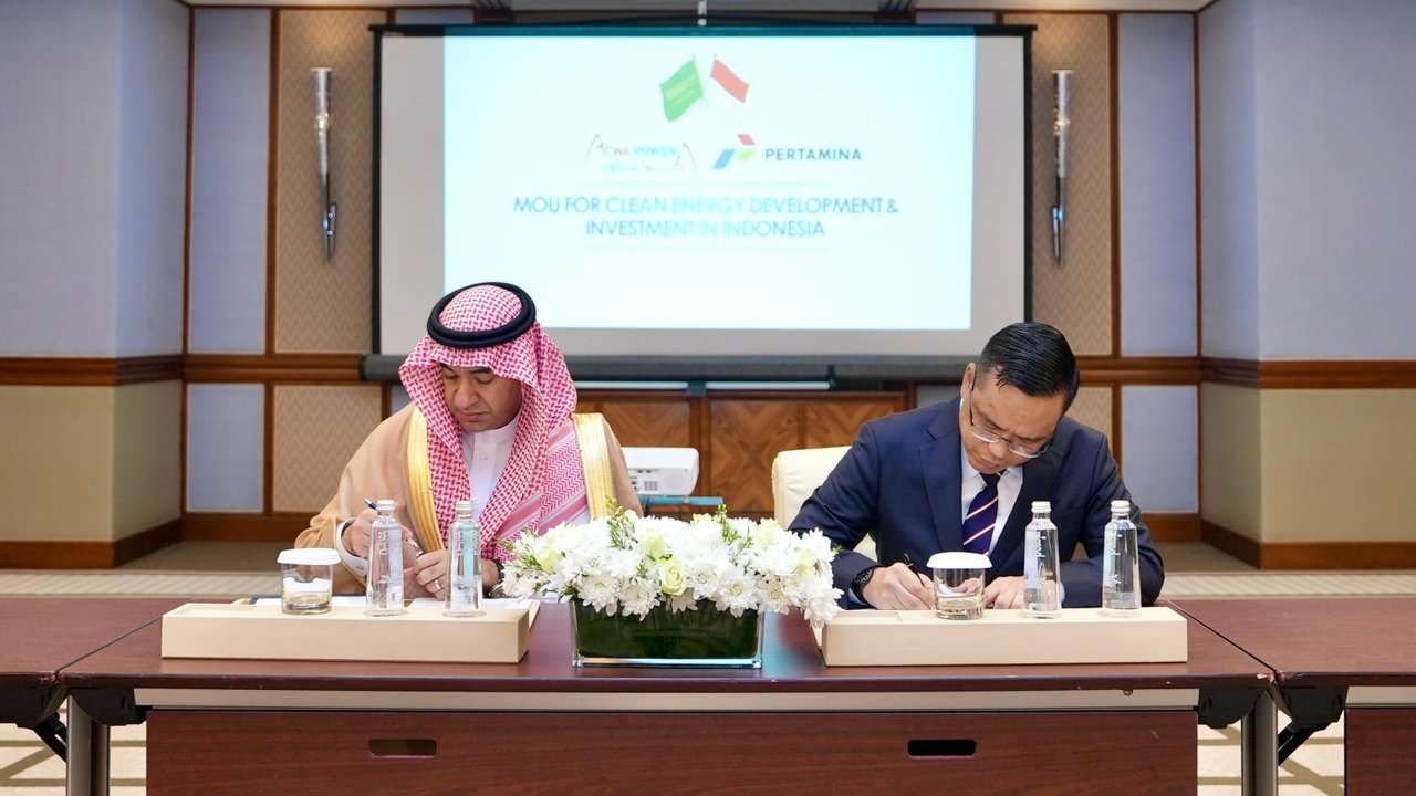 Pertamina kerja sama dengan ACWA Power Arab Saudi