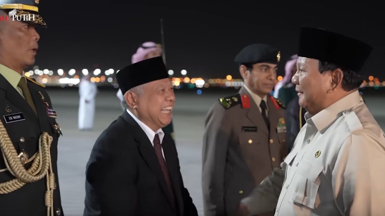 Ketika Prabowo Disambut Jenderal TNI Teriak 'Komando' di Arab Saudi, Ada Pasukan Pedang Gagah Mengawal