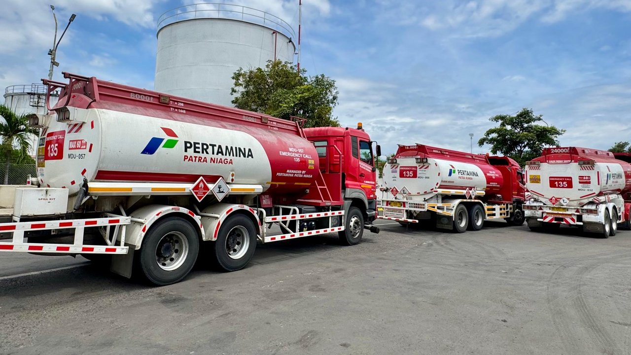 Pertamina Kirim Pasokan Lintas Region