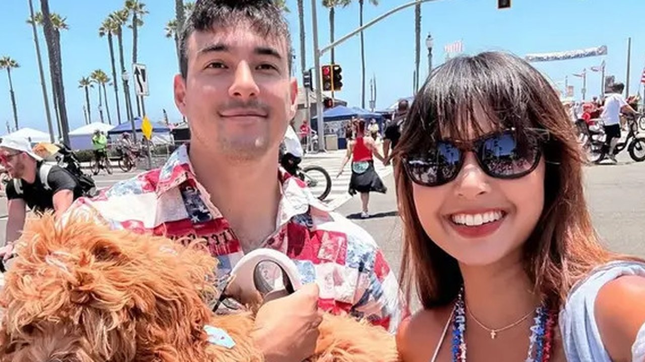 Aurelie Moeremans dan Tyler Bigenho. [IG: @aurelie]