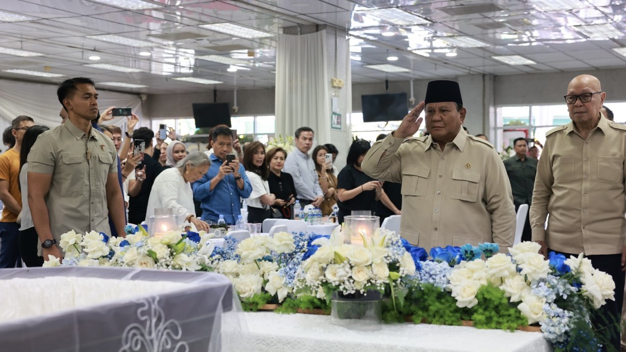 Badan Tegap, Hormat Terakhir Presiden Prabowo buat Kwik Kian Gie
