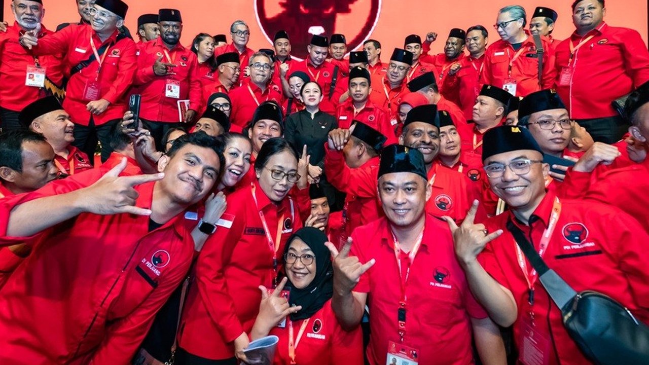 Ketua DPR RI sekaligus Ketua DPP PDI Perjuangan, Puan Maharani, menutup acara Bimbingan Teknis (Bimtek) Anggota Legislatif PDIP