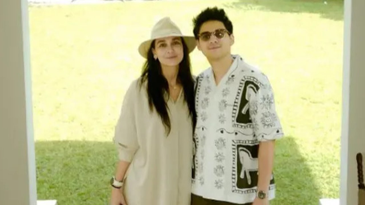 Outfit Luna Maya Peringati 1 Bulan Pernikahan/Instagram/@lunamaya