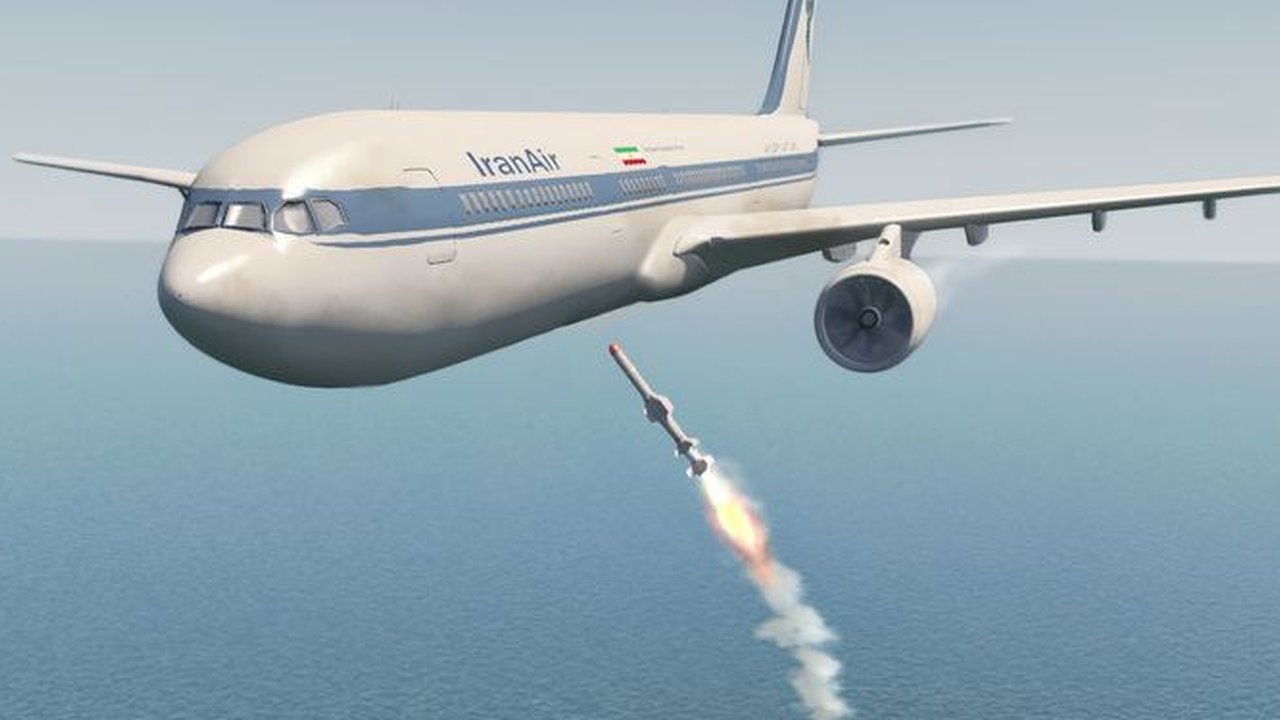 kapal perang as tembakjatuh pesawat iran air