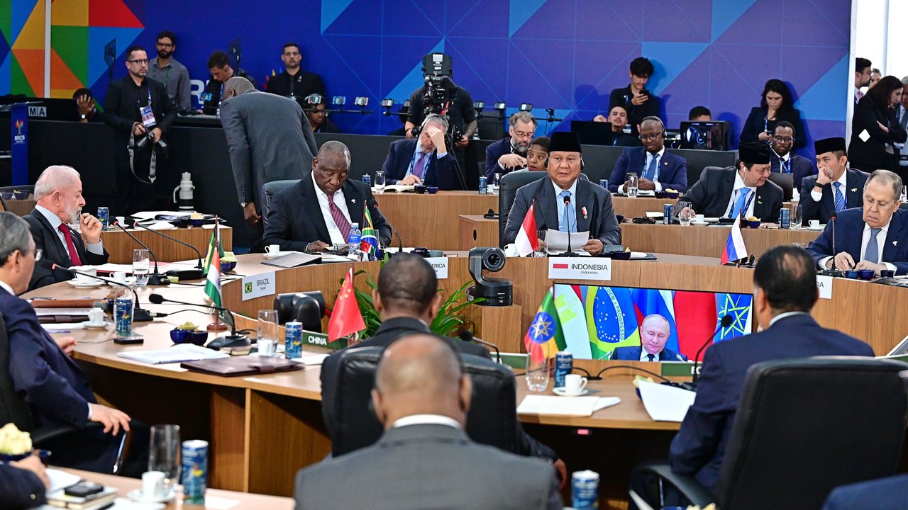 Prabowo Bicara di KTT BRICS 2025