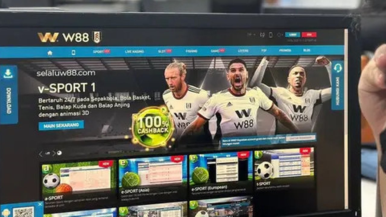 Ilustrasi judi online.