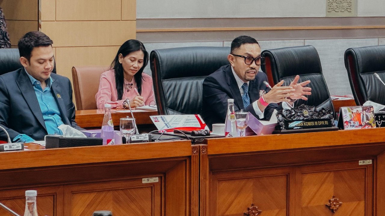 Wakil Ketua Komisi III DPR RI Ahmad Sahroni. (Foto: Istimewa).