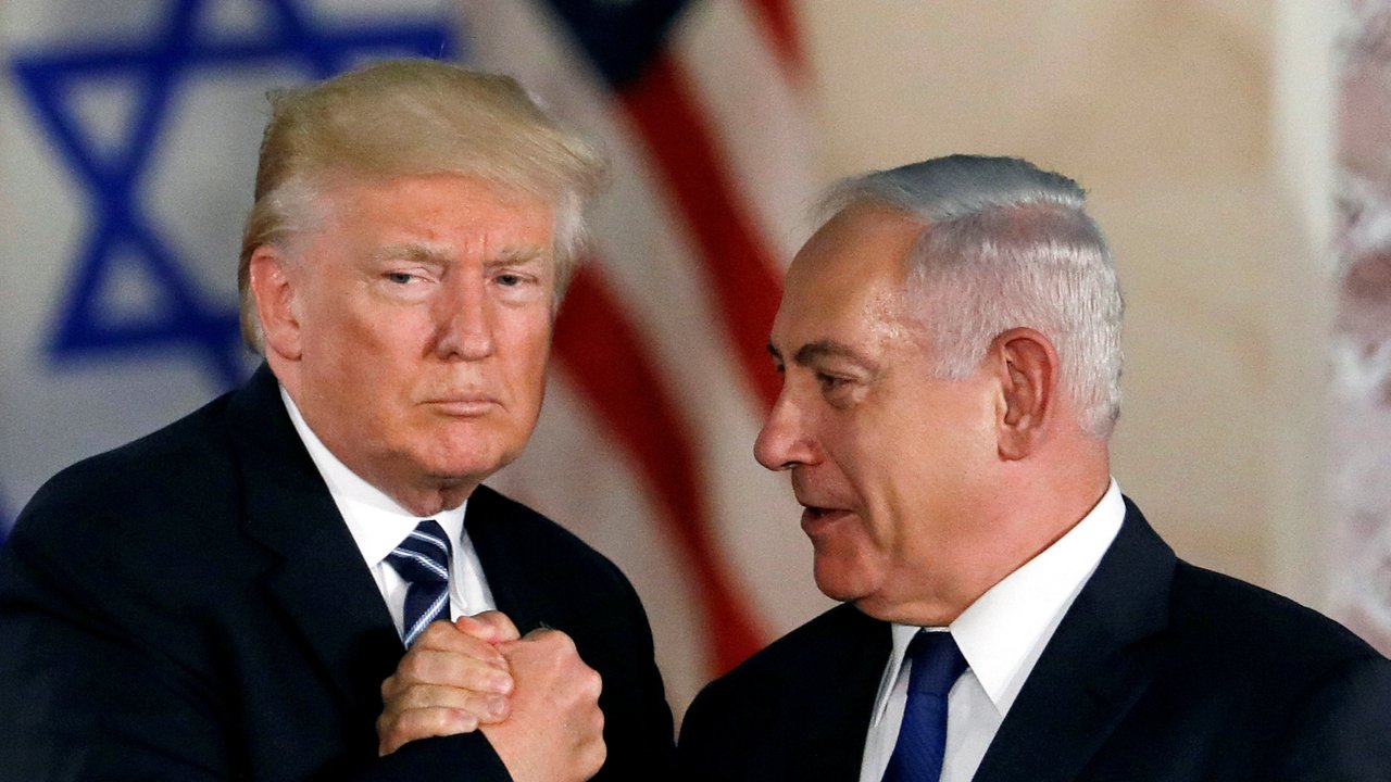 netanyahu dan trump