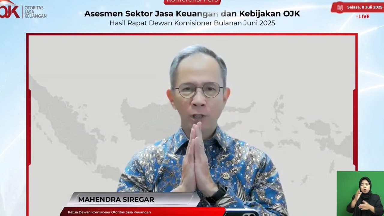 OJK Waspadai Keputusan Tarif Trump, Berpotensi Tekan Ekspor dan Merembet ke Stabilitas Pasar Keuangan