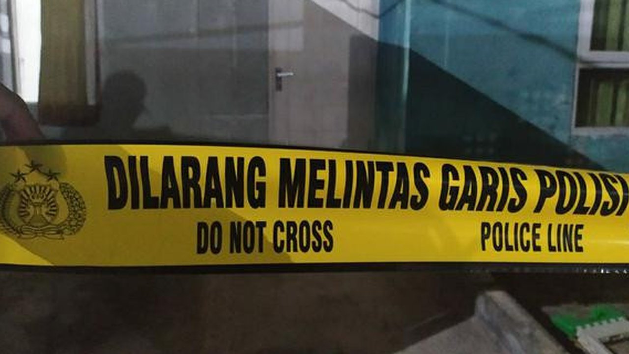 Ilustrasi garis polisi. (Liputan6.com/Raden Trimutia Hatta)