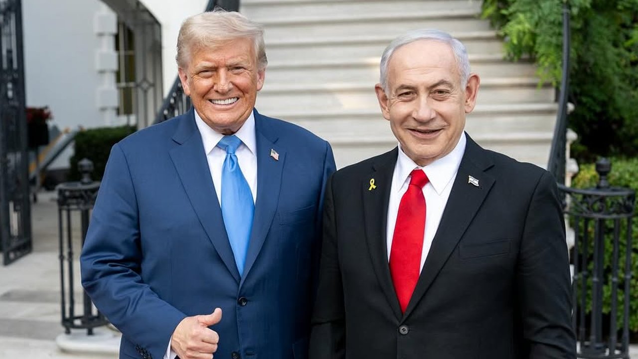Presiden Trump bertemu PM Israel Netanyahu