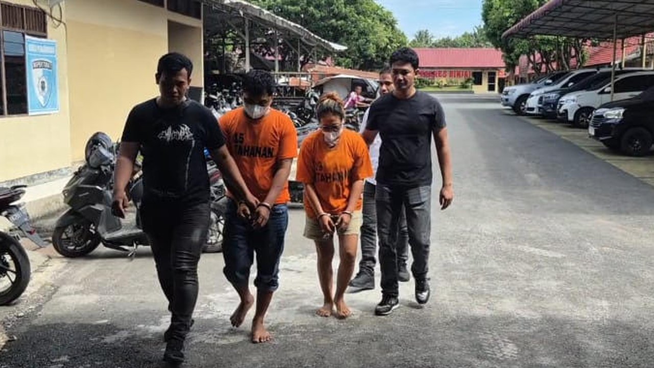 Heroik! Penangkapan Bandar Sabu di Sumut Bak Film Action, Pasutri Bersenpi Melawan Tembaki Polisi