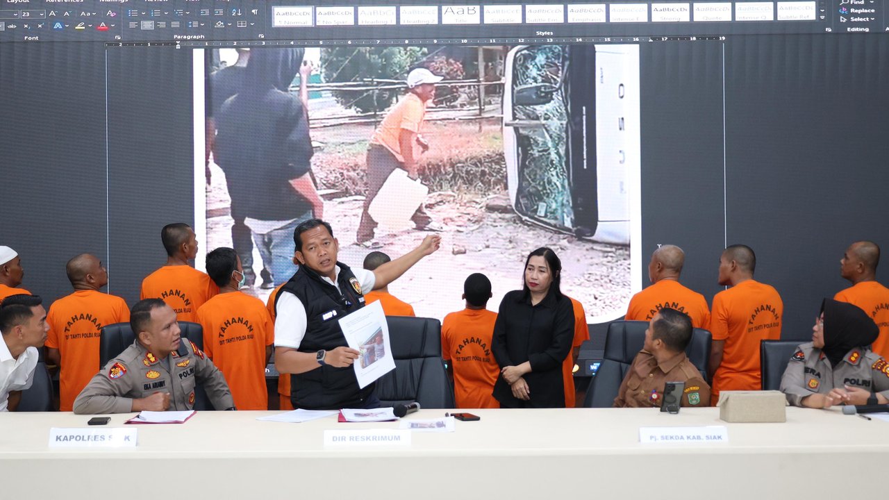 Terungkap, Sosok dan Peran 2 Cukong Kelas Kakap Balik Kerusuhan PT SSL di Riau