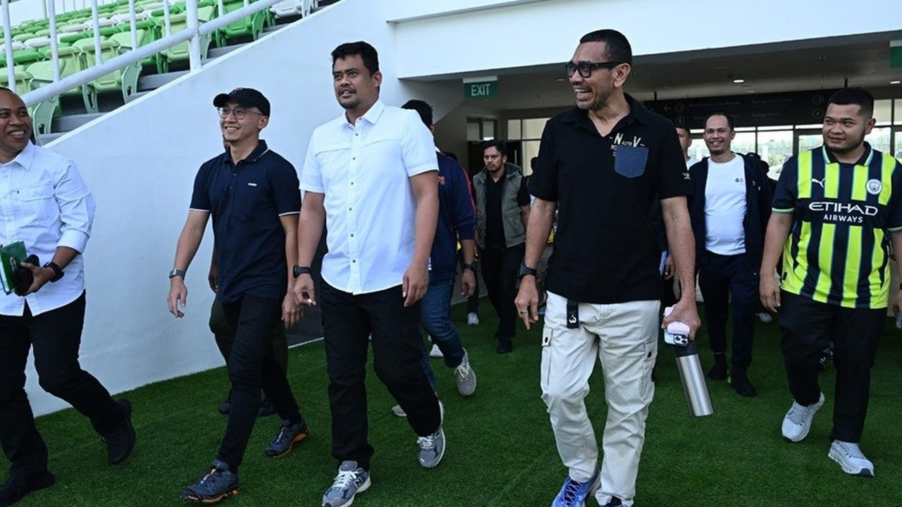 Gubernur Sumut Bobby Afif Nasution Menerima Audiensi PSSI