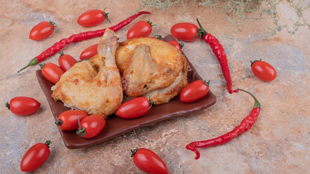 Ilustrasi Ayam Geprek