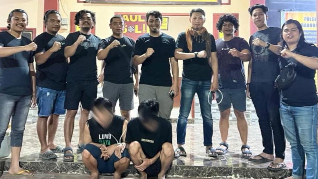 Unit Kejahatan dan Kekerasan (Jatanras) Satreskrim Polrestabes Makassar.