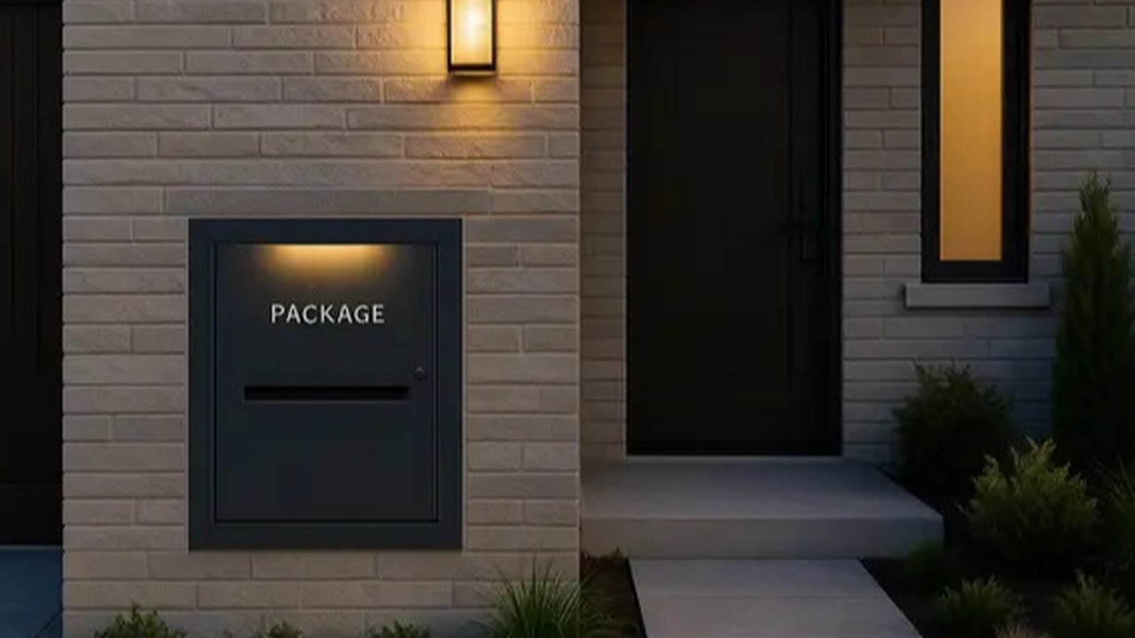 Desain Kotak Paket Depan Rumah (created by AI)