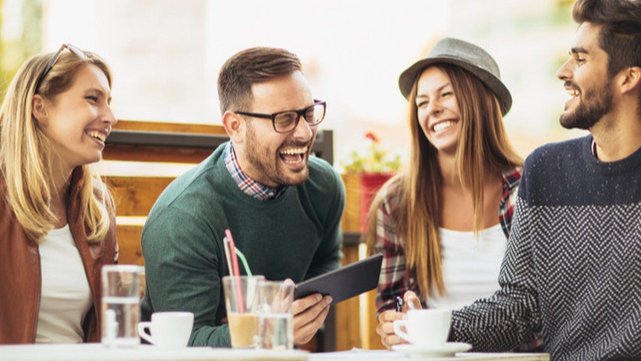 Ilustrasi tertawa (Sumber: Istockphoto)