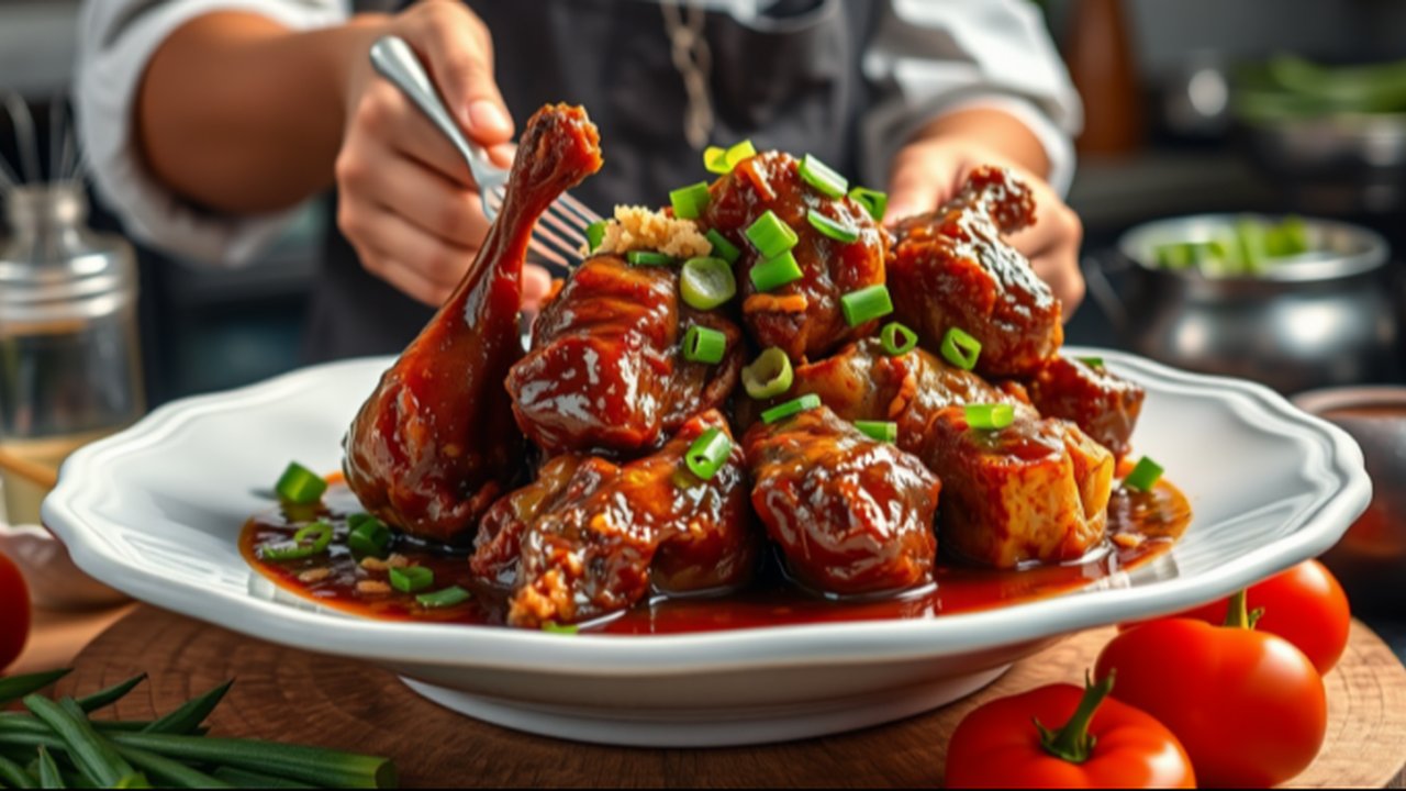 Ayam Kecap Pedas