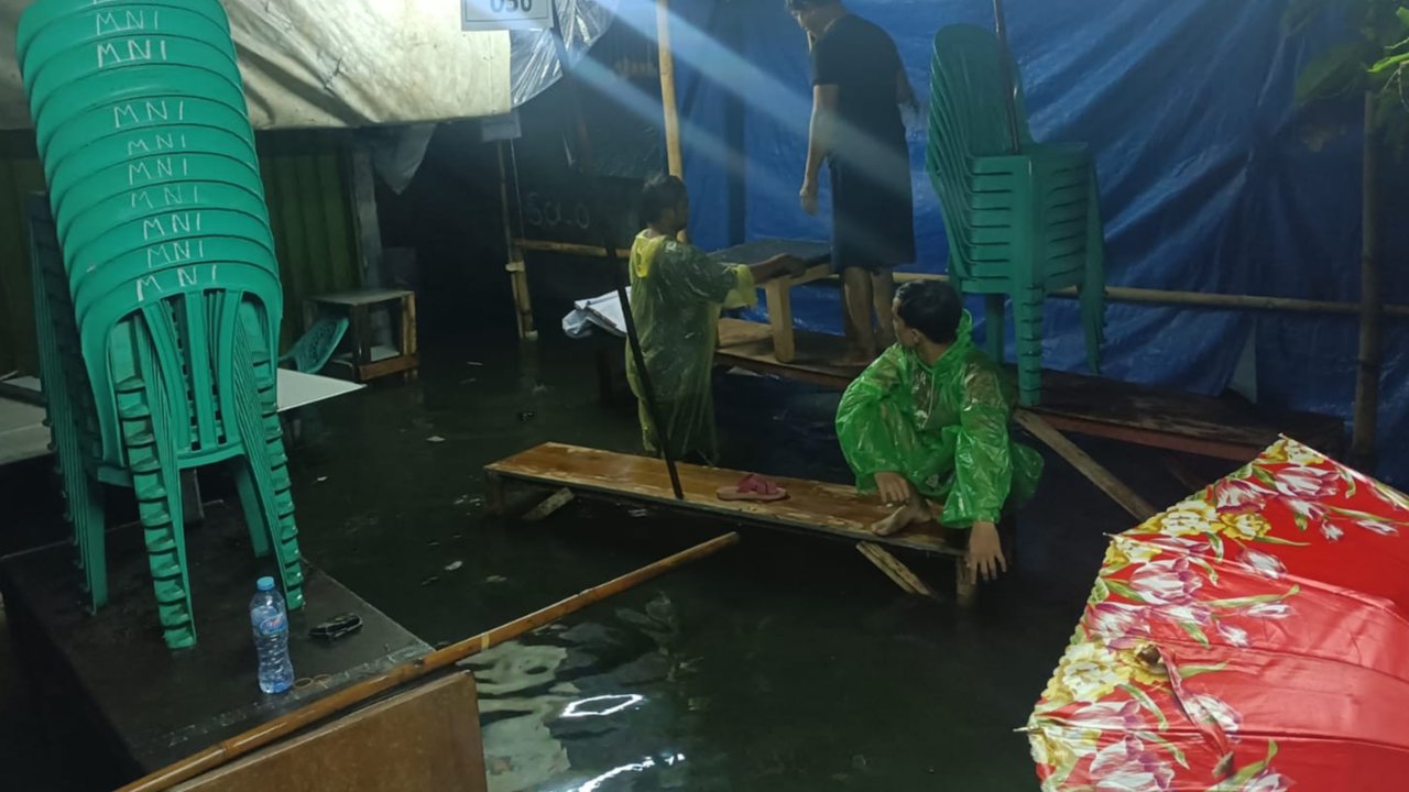 Diguyur Hujan, 3 RT dan 2 Ruas Jalan di Jakarta Dilanda Banjir
