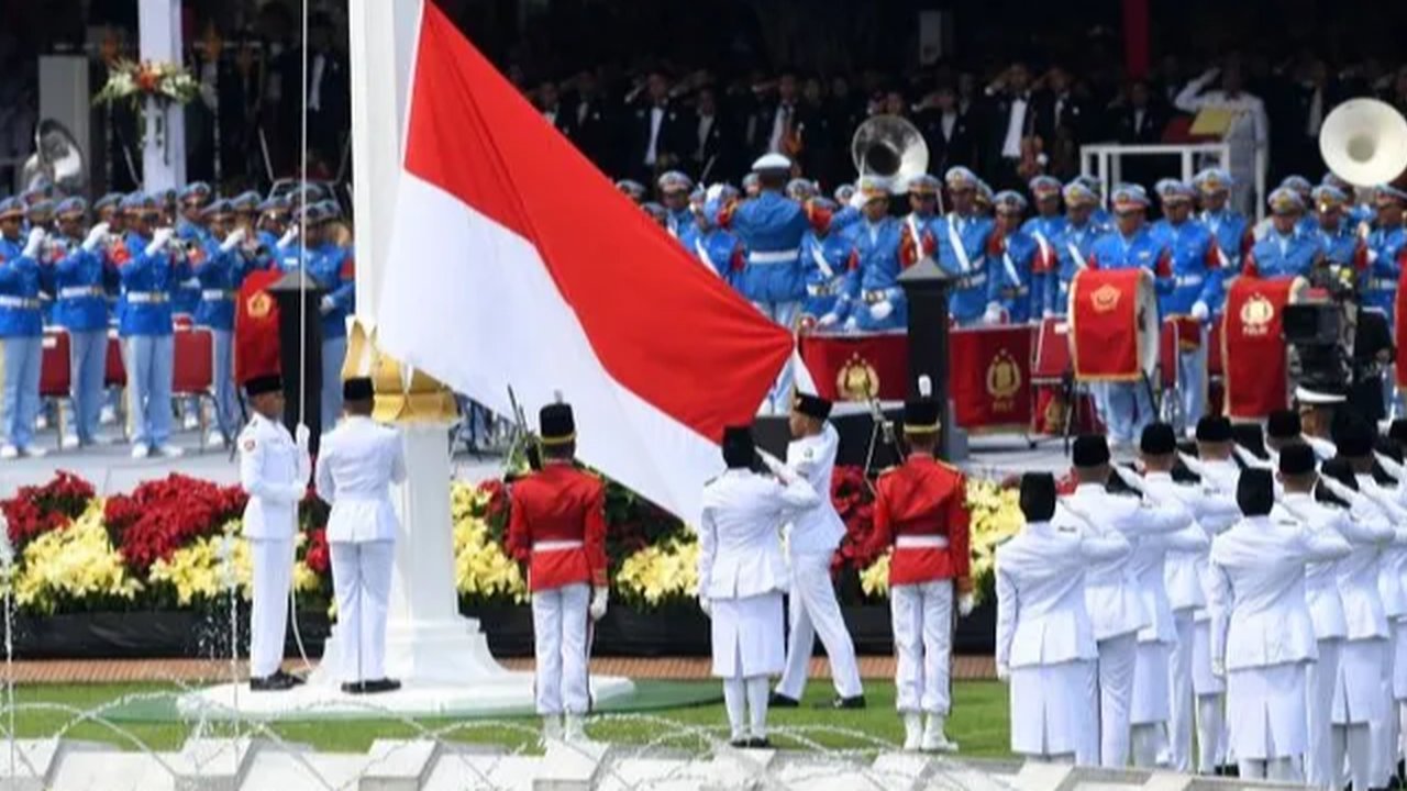 Upacara HUT RI di Istana