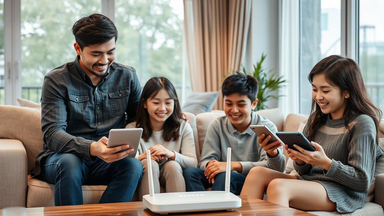 cara pasang wifi di rumah.Ai