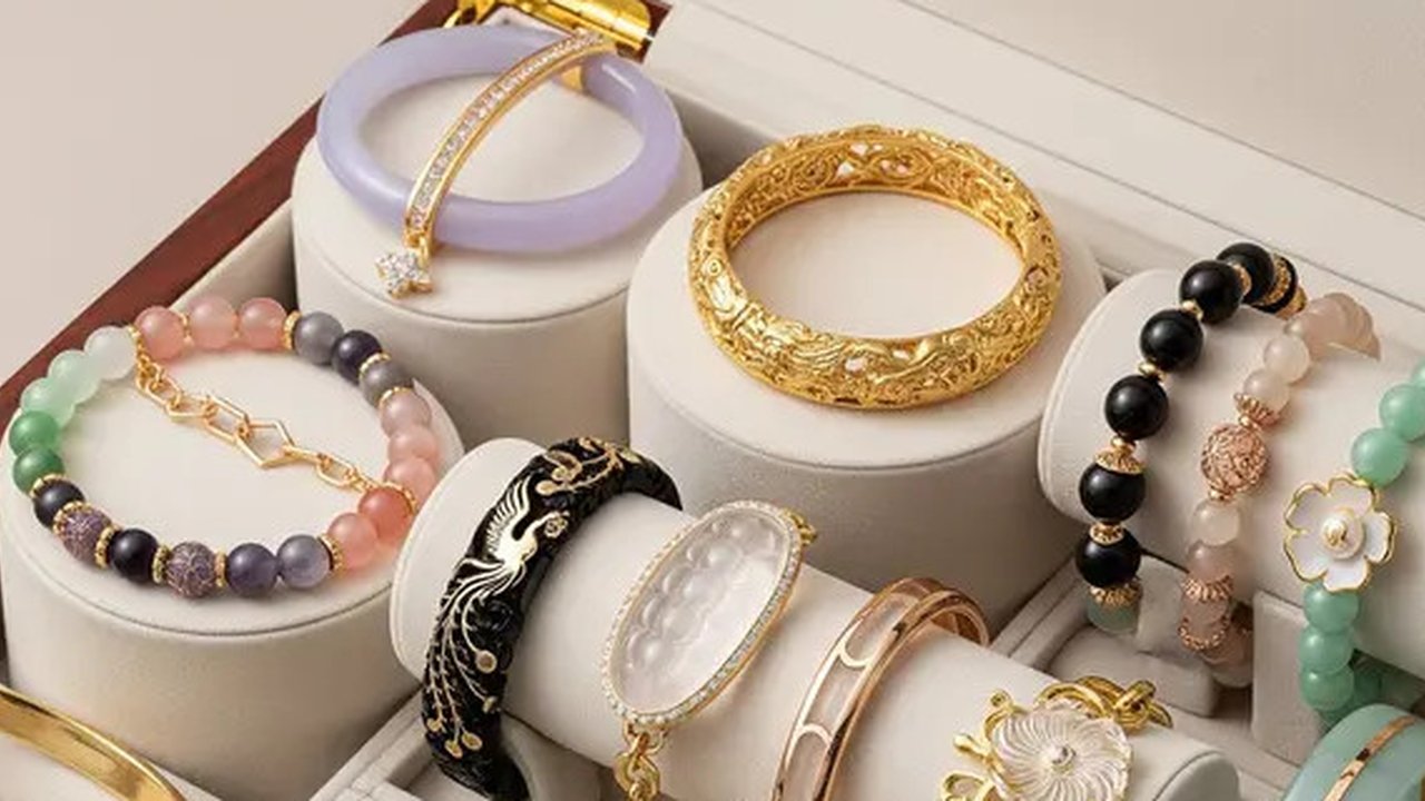 Model Gelang Giok Emas Terbaru 2025. Foto: Gemini