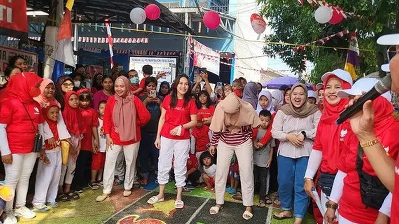 Lomba 17 Agustus untuk Ibu-Ibu (Meta AI)