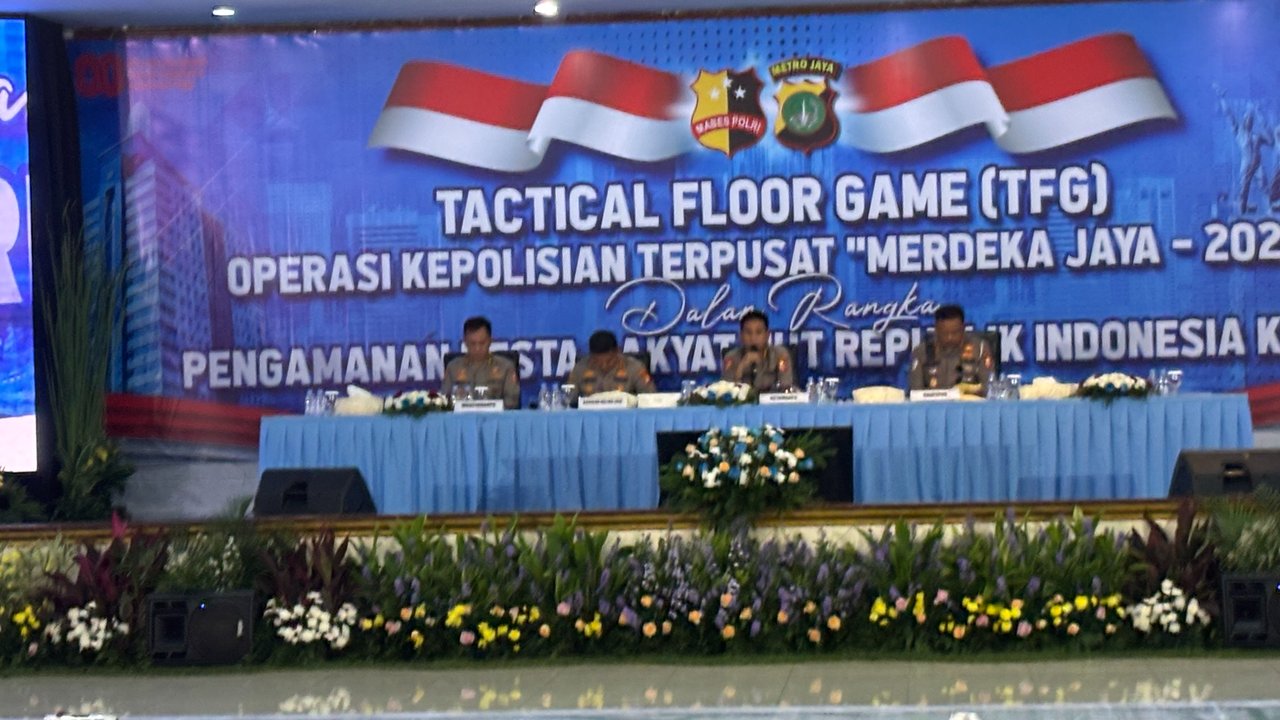 Jelang HUT RI, Polri Lakukan TFG untuk Matangkan Pengamanan