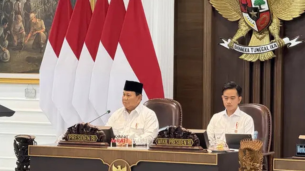 Presiden Prabowo Subianto dan Wapres Gibran Rakabuming Raka (Liputan6.com/Lizsa Egeham)