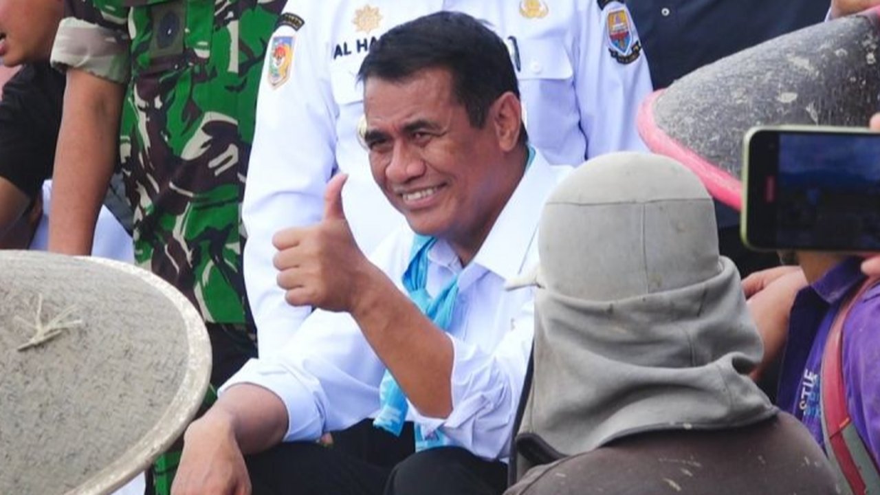 Mentan Amran-Prabowo Subianto