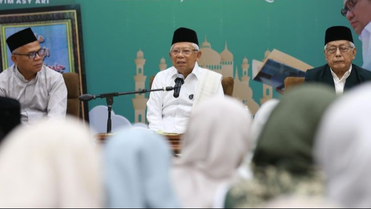VIDEO: Momen Ma'ruf Amin Tiba-Tiba Tagih Utang Prabowo Depan Sri Mulyani & Bos Bank Indonesia