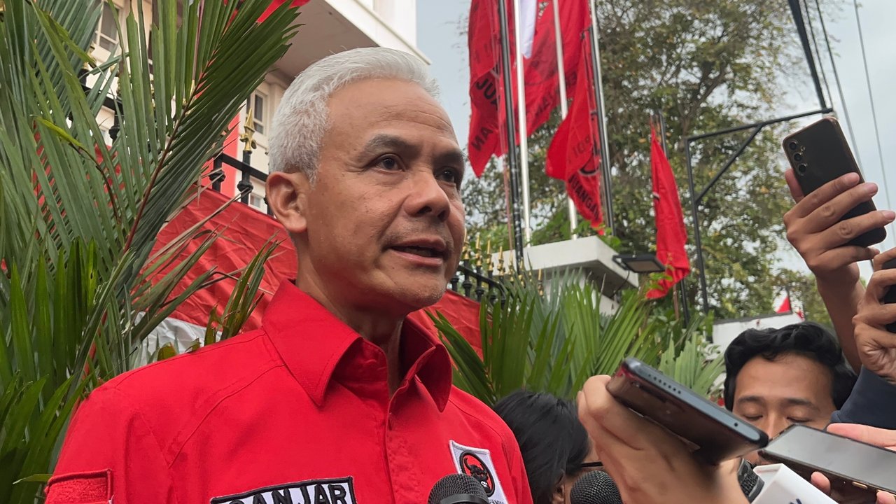PDIP Jadi Penyeimbang Pemerintahan, Ganjar Pastikan Tetap Buka Komunikasi dengan Siapa Pun