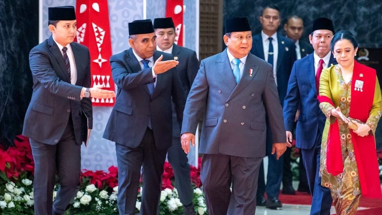 Sidang Tahunan 2025, Ketua DPR Puan Maharani Nyanyikan 'Imagine' dari John Lennon