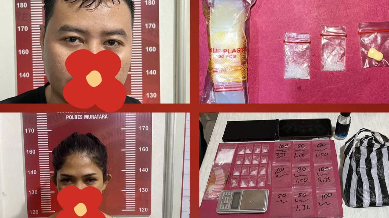 Polisi di Sumsel Malah Jadi Bandar Narkoba Bareng Istrinya